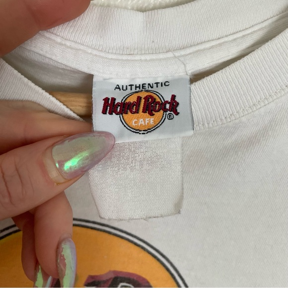 Hard Rock Cafe Las Vegas Vintage Tee 80’s/90’s Unisex Men’s Medium Women’s Large - Picture 4 of 5